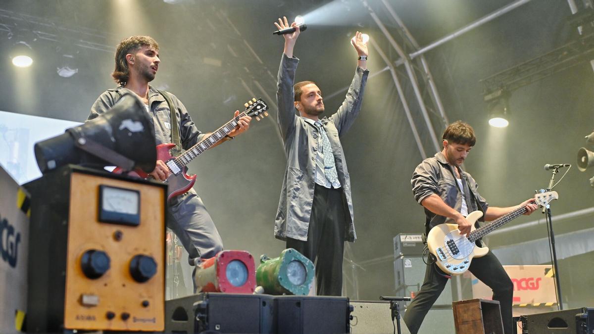 Concierto de Arde Bogotá en el Parc del Fòrum durante el Festival Cruilla, el pasado 10 de julio.
