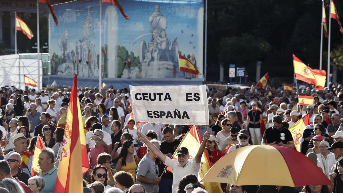 Las imágenes de las concentraciones en diferentes ciudades de España en apoyo a Ceuta