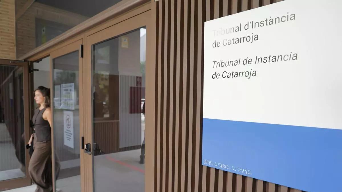 Juzgados de Catarroja donde se está llevando a cabo la instrucción de la causa de la dana.
