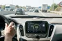 Android Auto en el coche mostrando la velocidad
